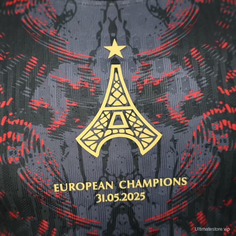 Player Version 25/26 PSG x Comma Football Champion Jersey