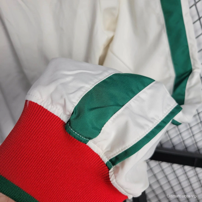 2025 Portugal Jacket White Windbreaker