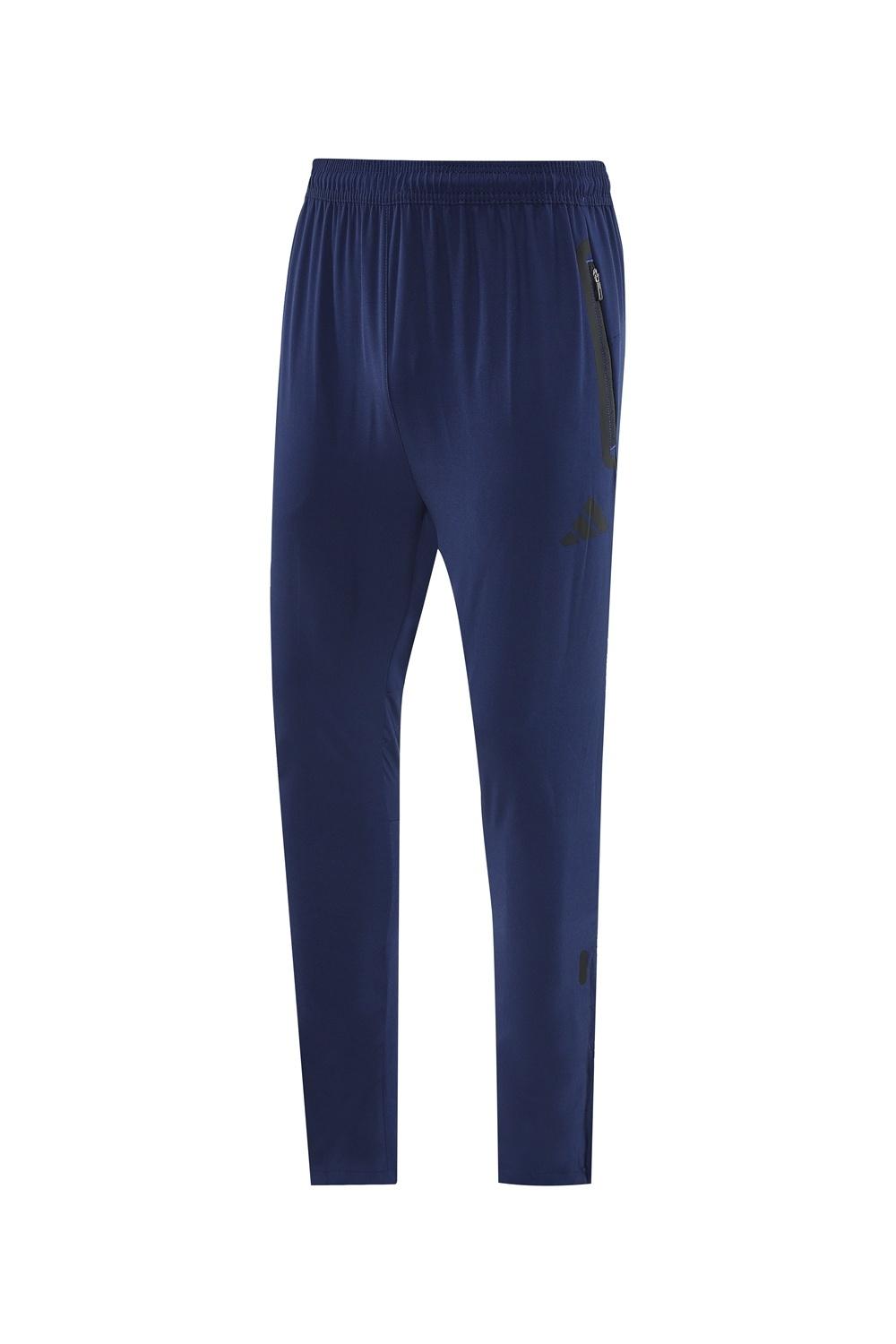 25/26 Adidas Navy Hoodie Full Zipper Jacket + Long Pants