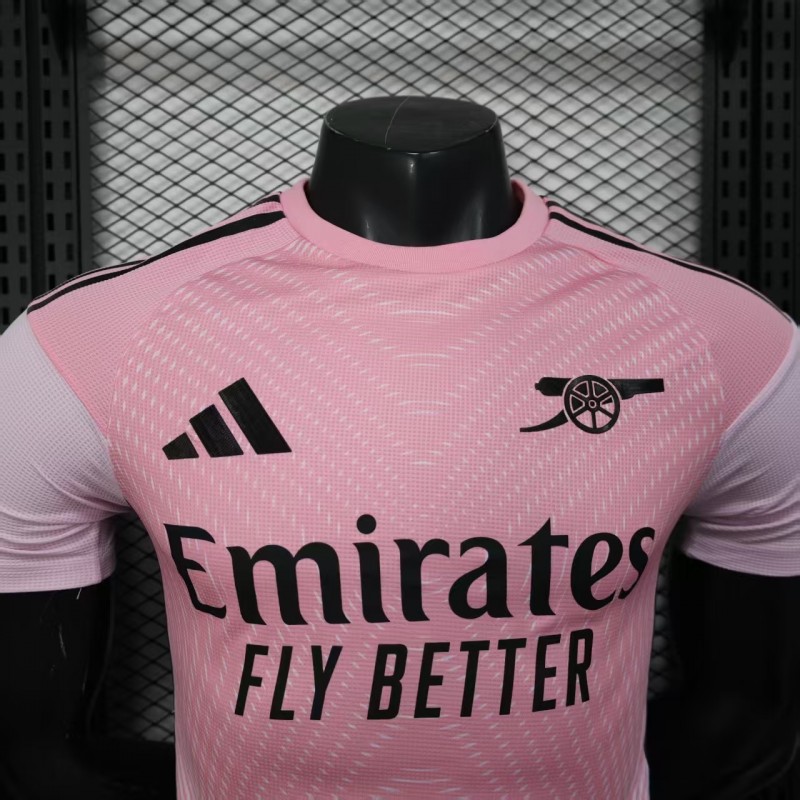 Player Version 25/26 Arsenal Pink Pre-Match Jersey