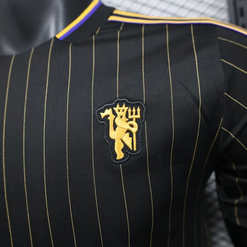 Player Version 25/26 Manchester United Black Casual Jersey