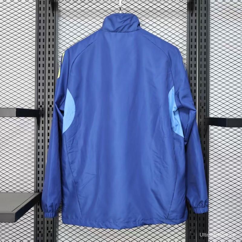 25/26 Club America Blue Windbreaker (with Inner Lining)