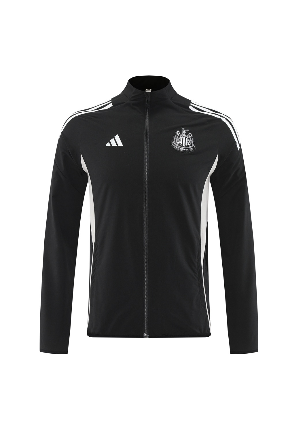 25/26 Newcastle United Black S-3XL Half Zipper Jacket+Long Pants