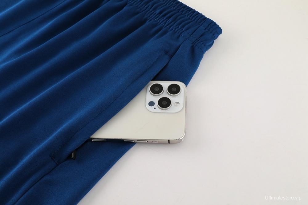 2025 Brazil Lake Green Short Sleeve+Soccer Shorts