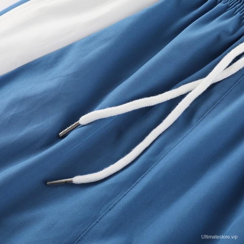 25/26 Olympique Marseille Half Zipper Jacket+Long Pants S-2XL