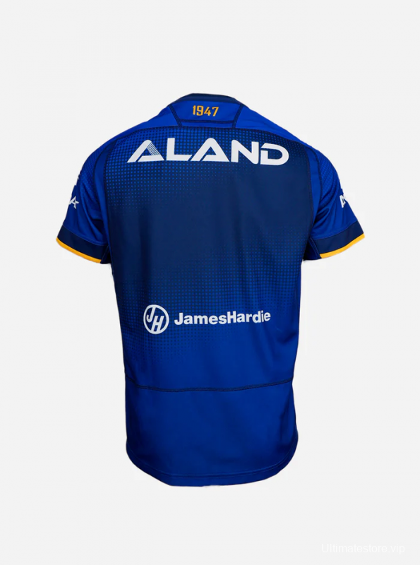 25/26 Parramatta Eels Blue with Gold Stripes Jersey