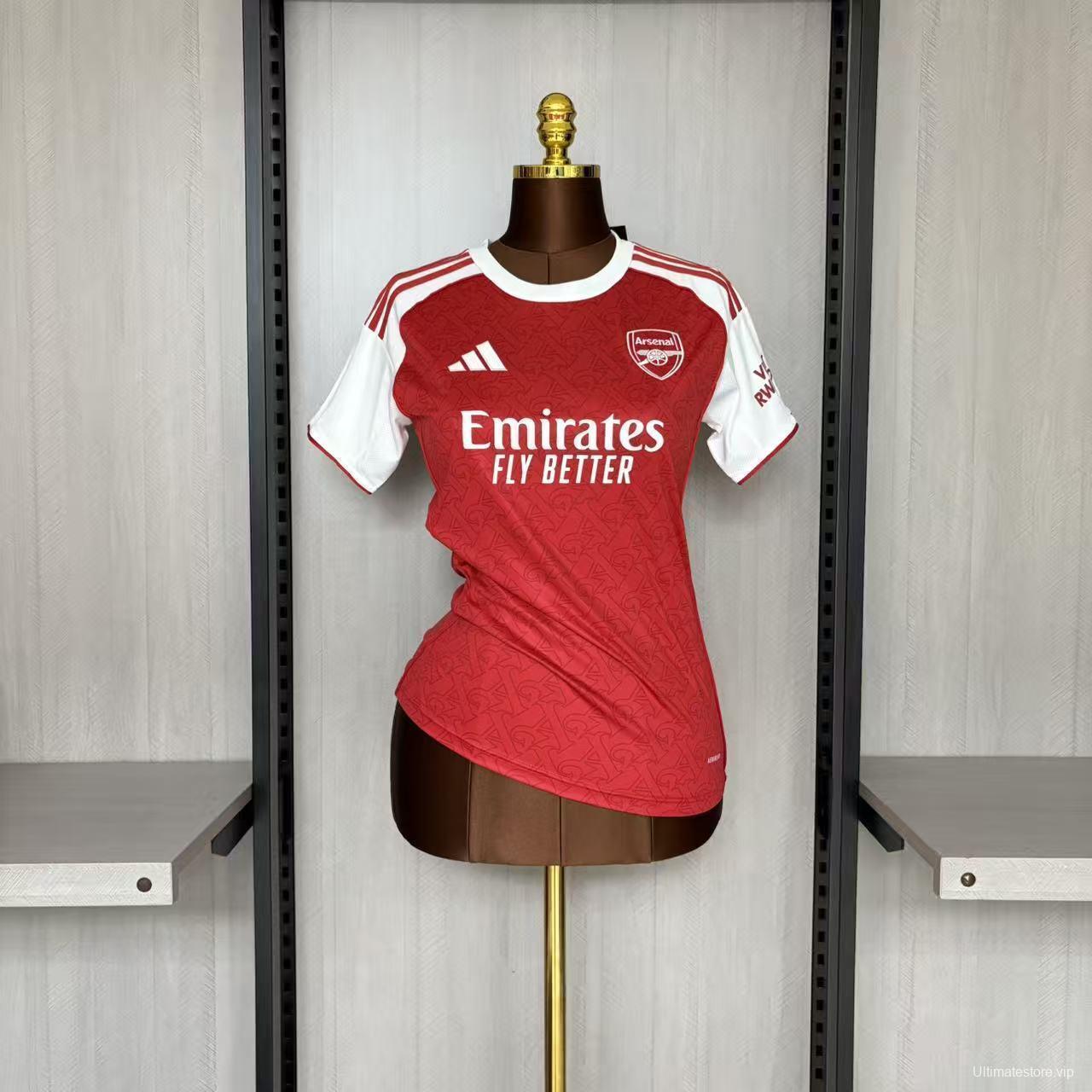 25/26 Women Arsenal Home Jersey
