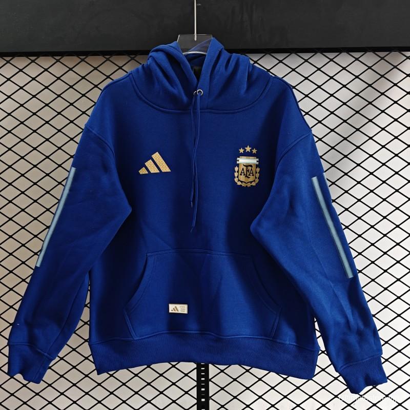 Player Version 2026  Argentina Home Fleece Hoodie 9 Colors
