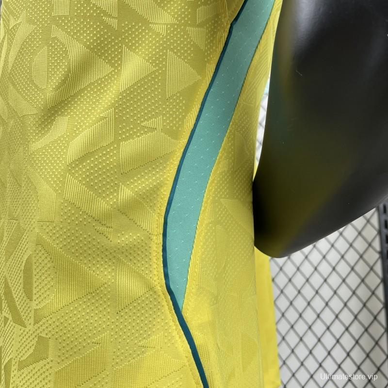 2026 Player Version Mens Brazil World Cup Home Jersey