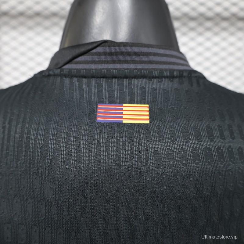 Player Version 26/27 FC Barcelona All-Black with Spotify Sponsor Special Edition Jersey