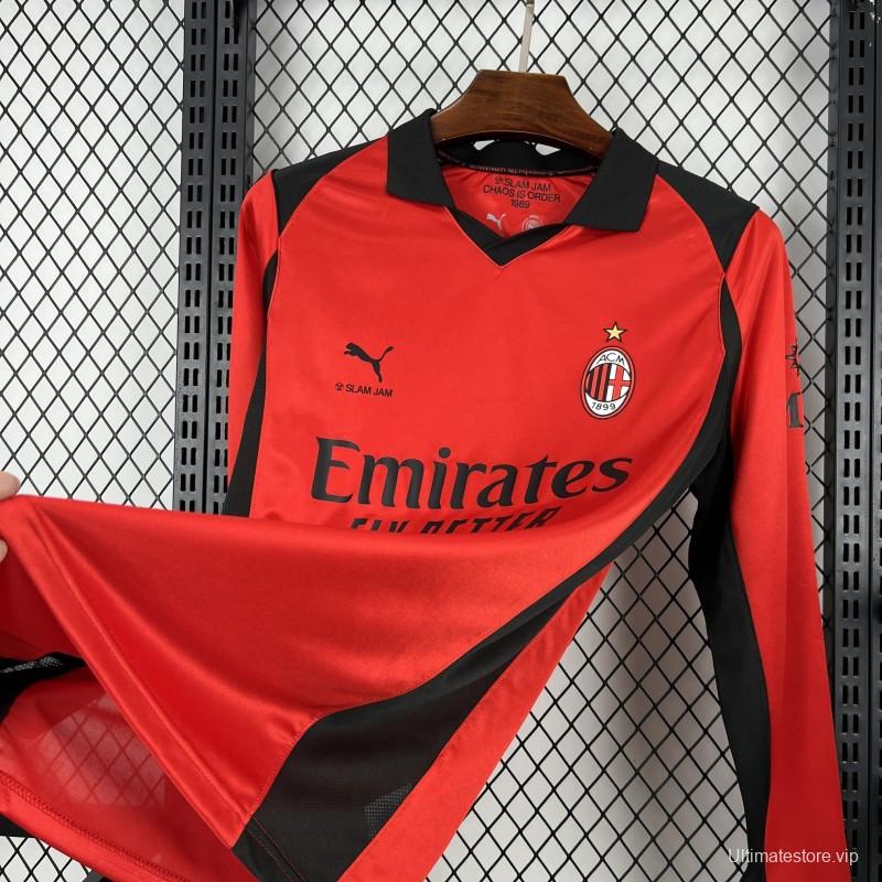 2026/27 Mens AC Milan Fourth Long Sleeve Jersey