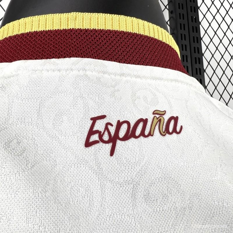 2026 Player Version Mens Spain World Cup Away Jersey