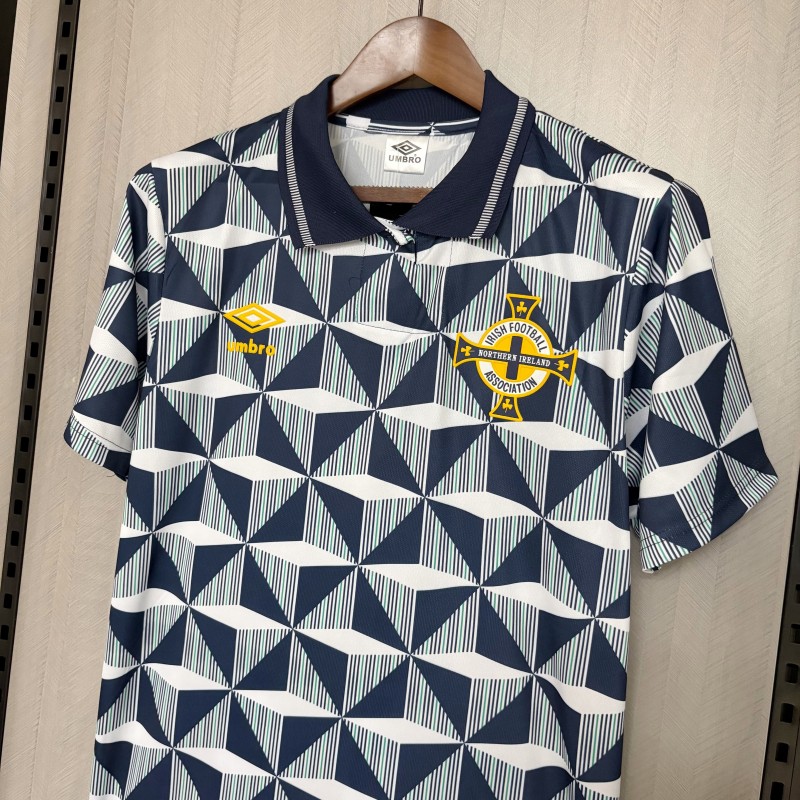 1990 Retro Northern Ireland Away Jersey