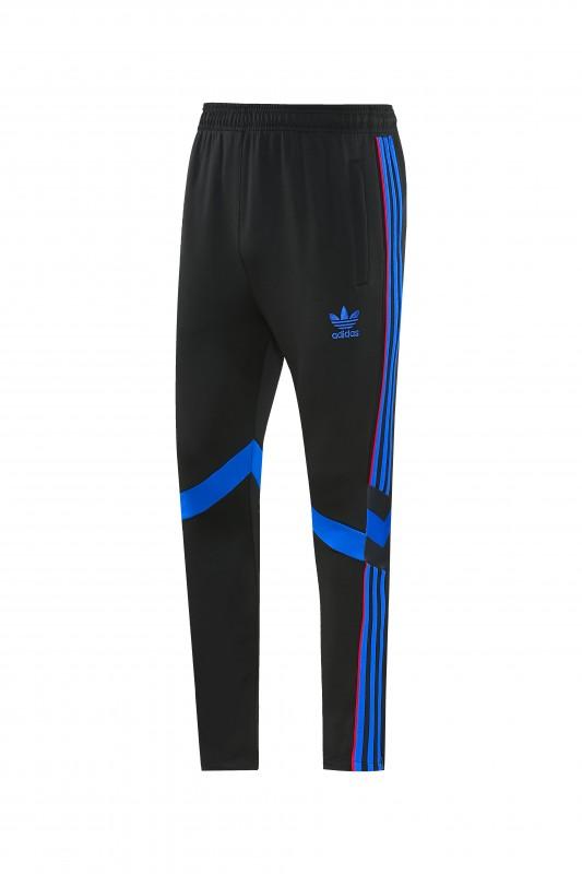 26/27 Adidas Originals Green  Full Zipper Jacket Tracksuit + Royal Blue  Long Pants