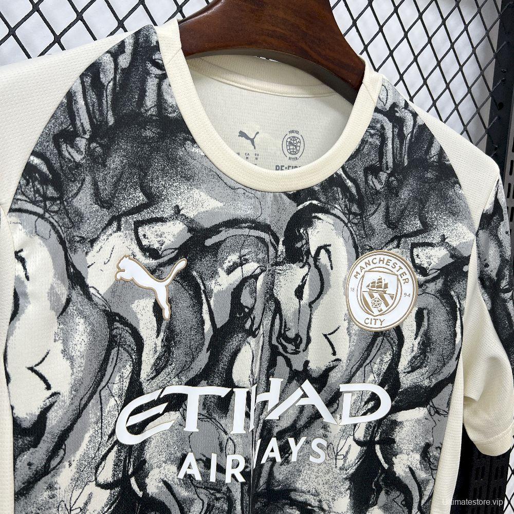 2025/26 Mens Manchester City Year Of The Horse Special Edition Jersey