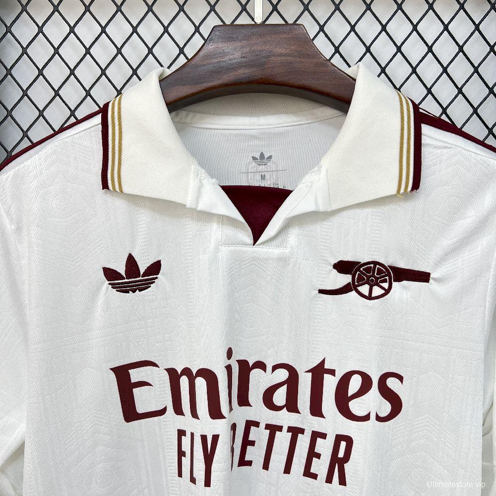 2025/26 Mens Arsenal Third Long Sleeve Jersey