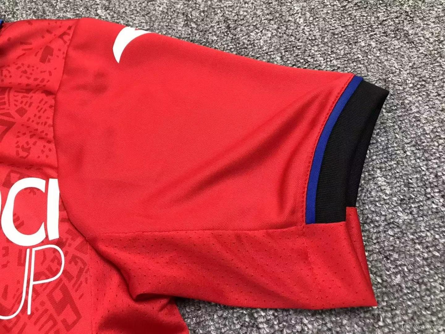 23/24 Atalanta Third Red Jersey