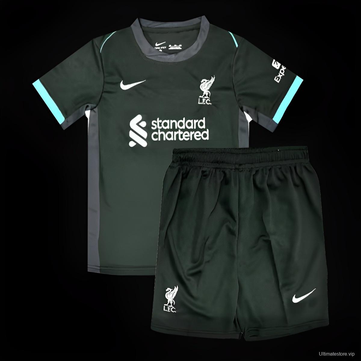 24/25 Kids Liverpool Away Black