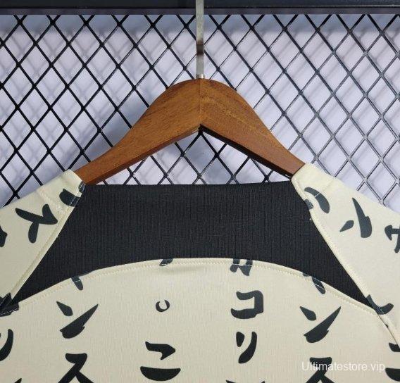 Retro 22/23 Corinthians Third Japan 10 Years Yellow Jersey