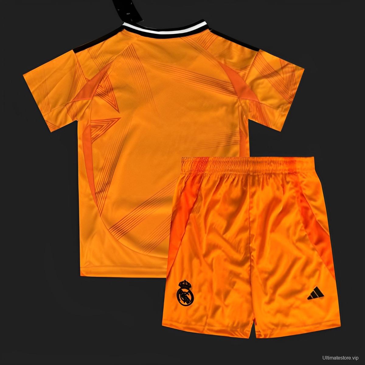 24/25 Kids Real Madrid Away Orange Set