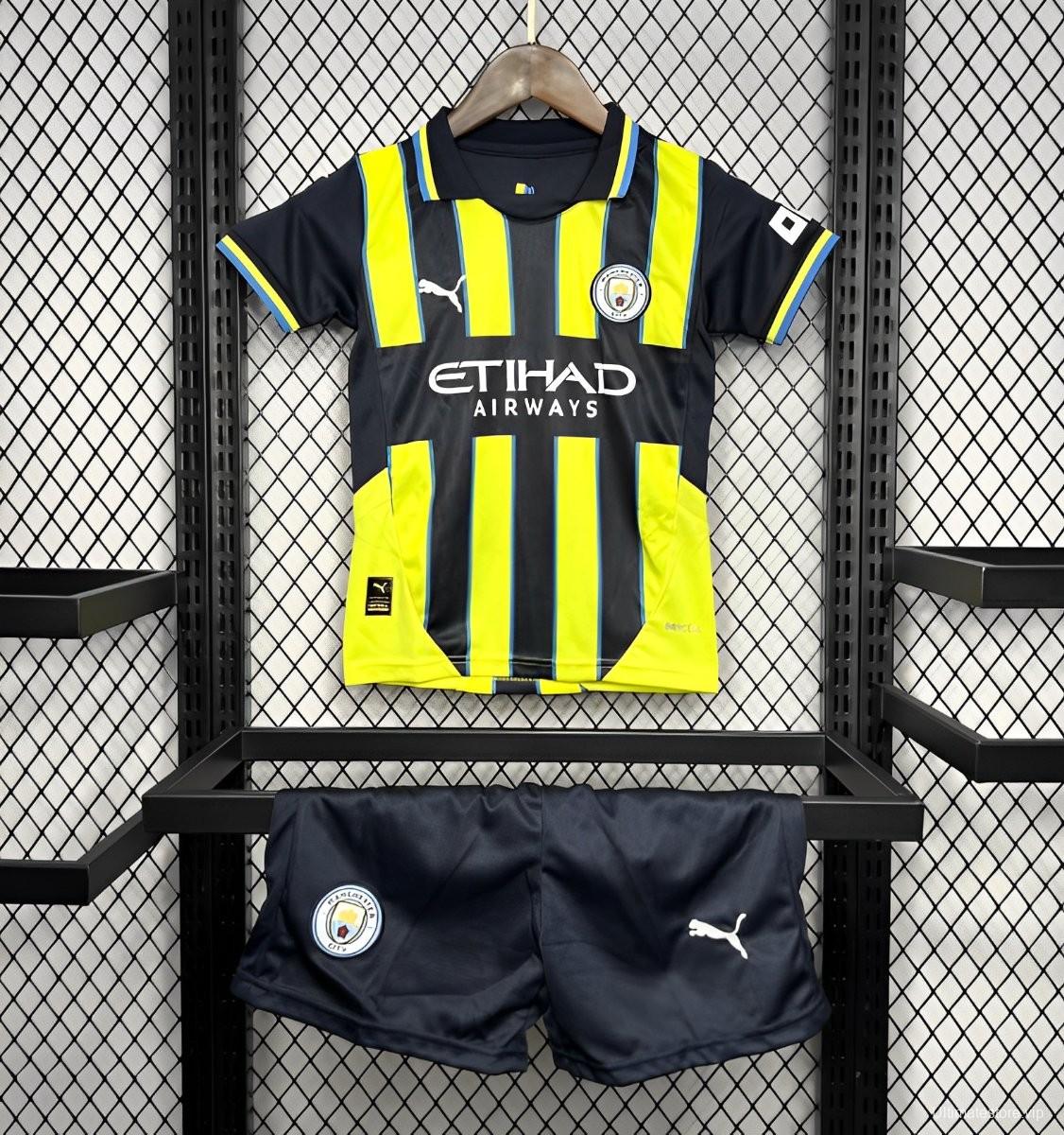 24/25 Kids Manchester City Away