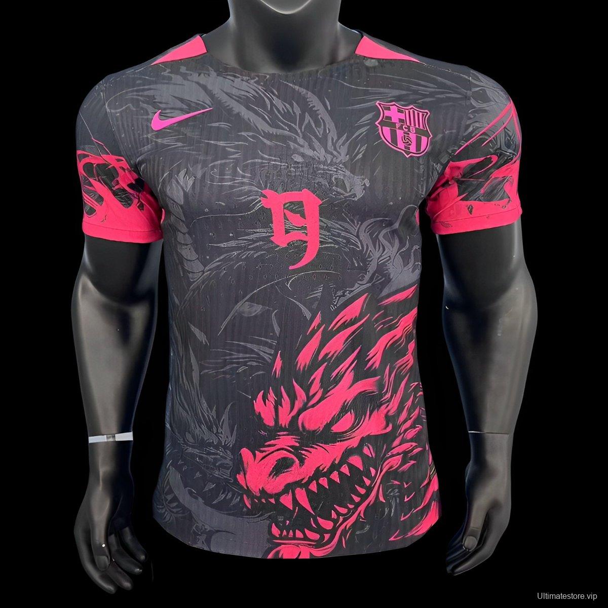 Player Version 24/25 Barcelona Black/Purple Dragon Jersey