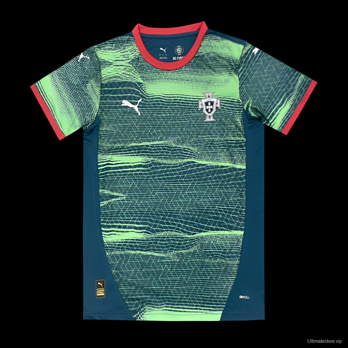 2025 Portugal E-sports Home Green Jersey