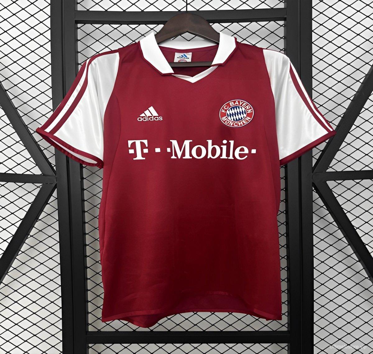 03/04 Retro Bayern Munich Home Jersey