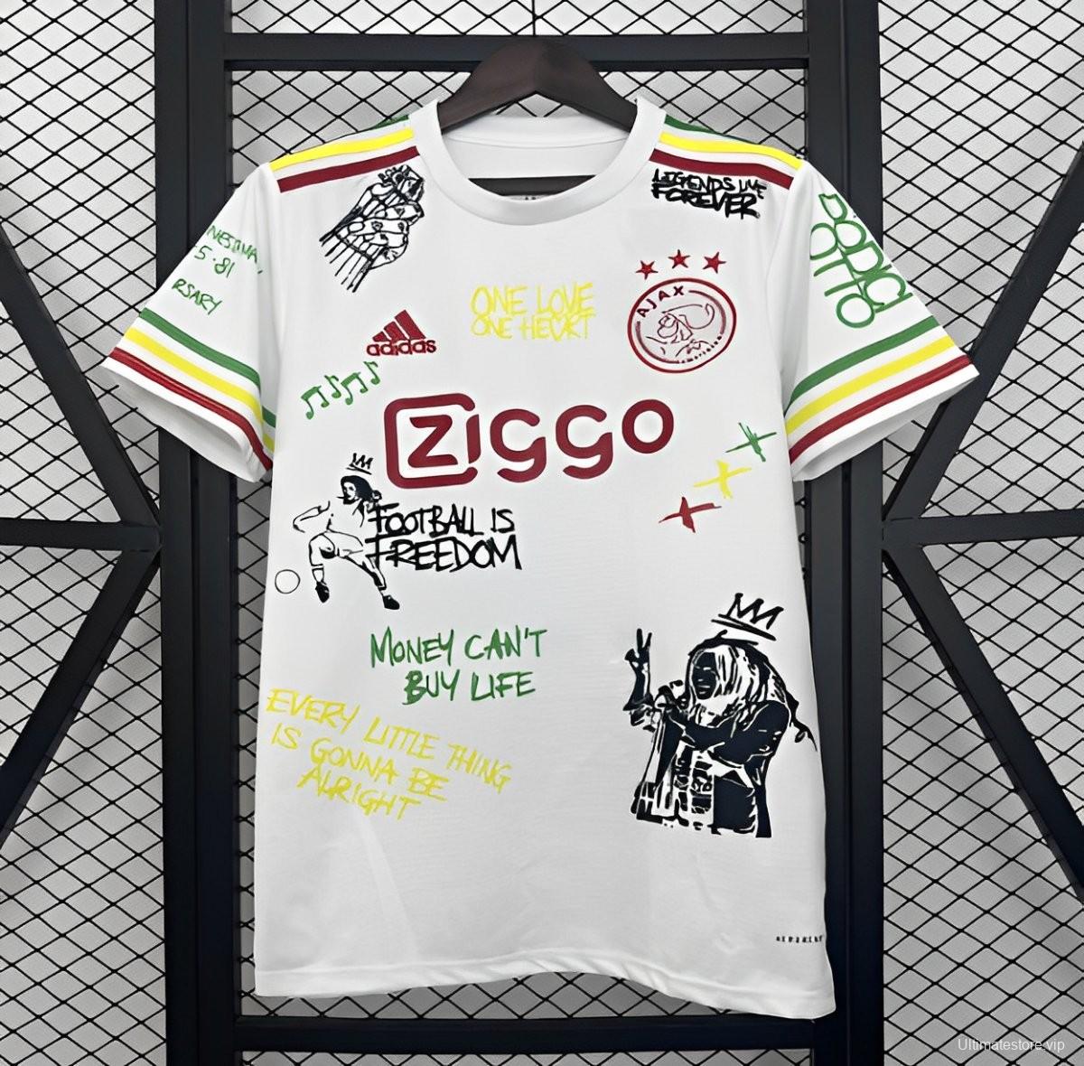 25/26 Ajax Amsterdam Bob Marley 40th Jersey