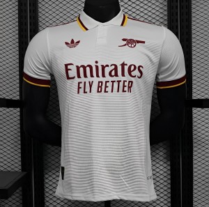 25/26 Player Version Arsenal Special WHITE POLO Jersey