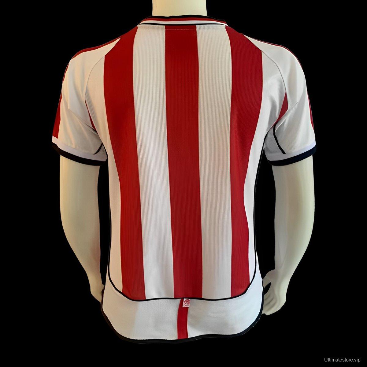 Retro 01/02 Olympiacos Home Jersey