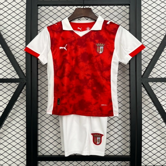 25/26 Kids Braga Home Jersey