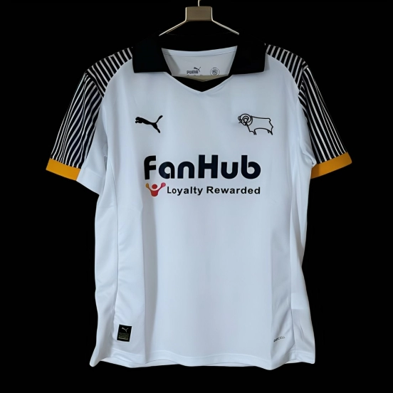 25/26 Derby County Home Jersey