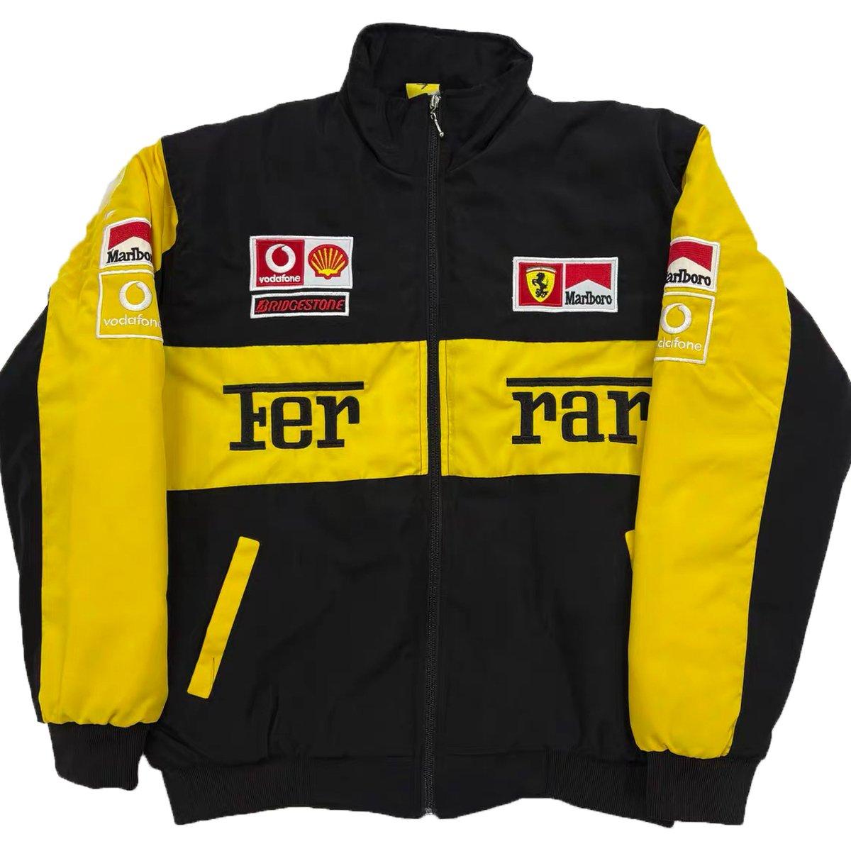 2025 New Adult F1 MOTO Jacket Ebroidered Cotton Padded F 1 Racing Jacket