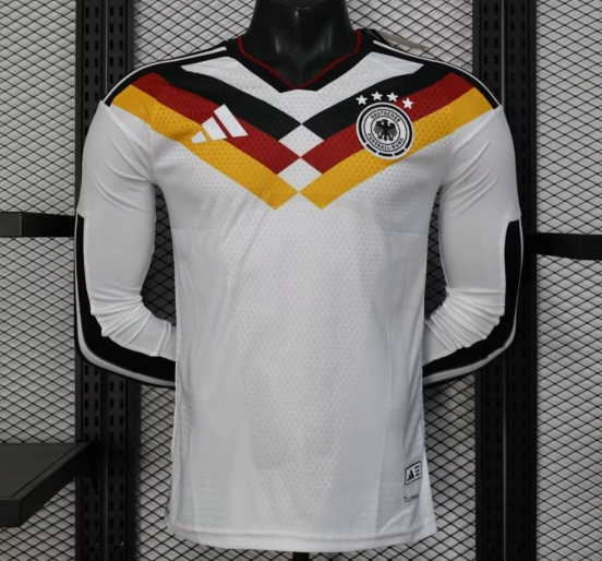 Player Version 2026 Germany Home Long Sleeve Jersey