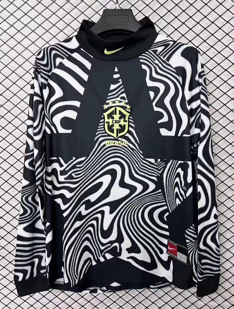 2026 Brazil Goalkeeper Long Sleeve Jersey