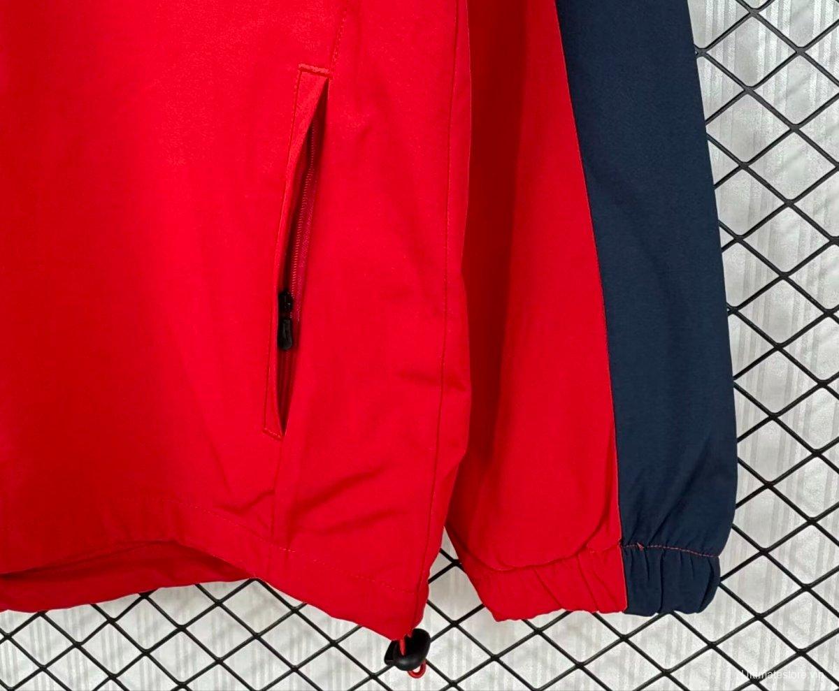 Retro 04/05 Arsenal Home Red Windbreaker