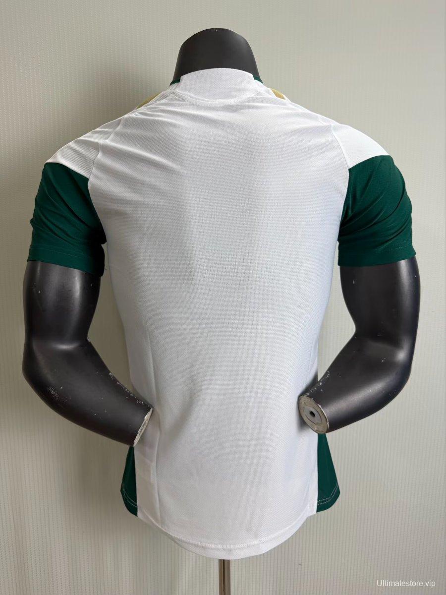 Player Version 2026 Italy White Training Pre-Match Jersey
