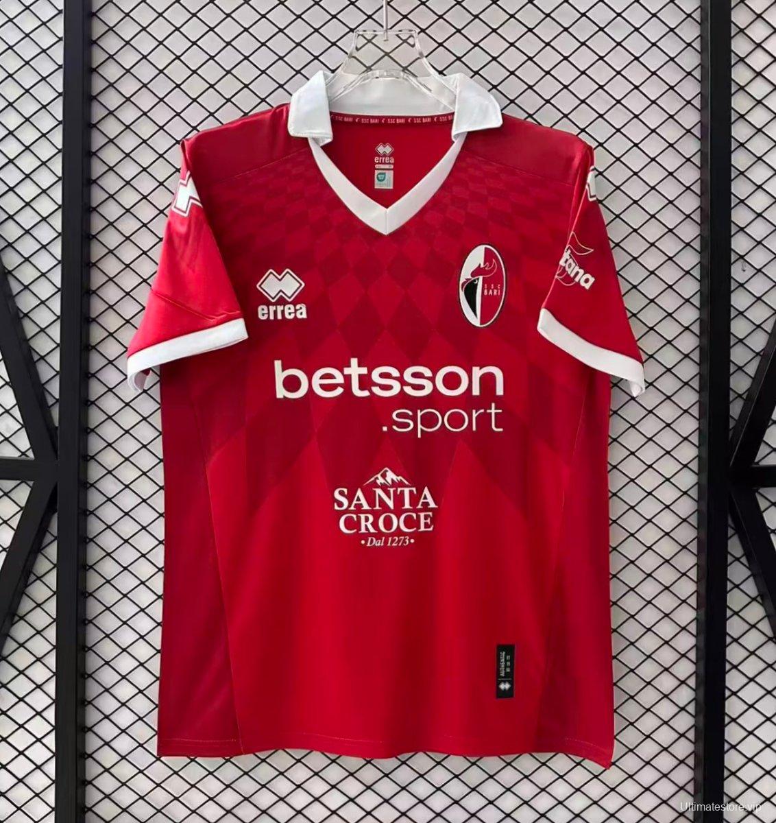 25/26 BARI Away Red Jersey