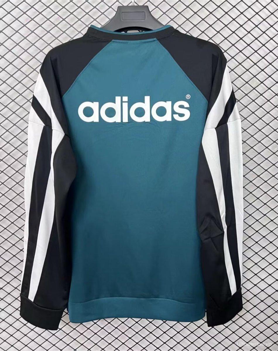 Retro 95/96 Liverpool Green Hoodie