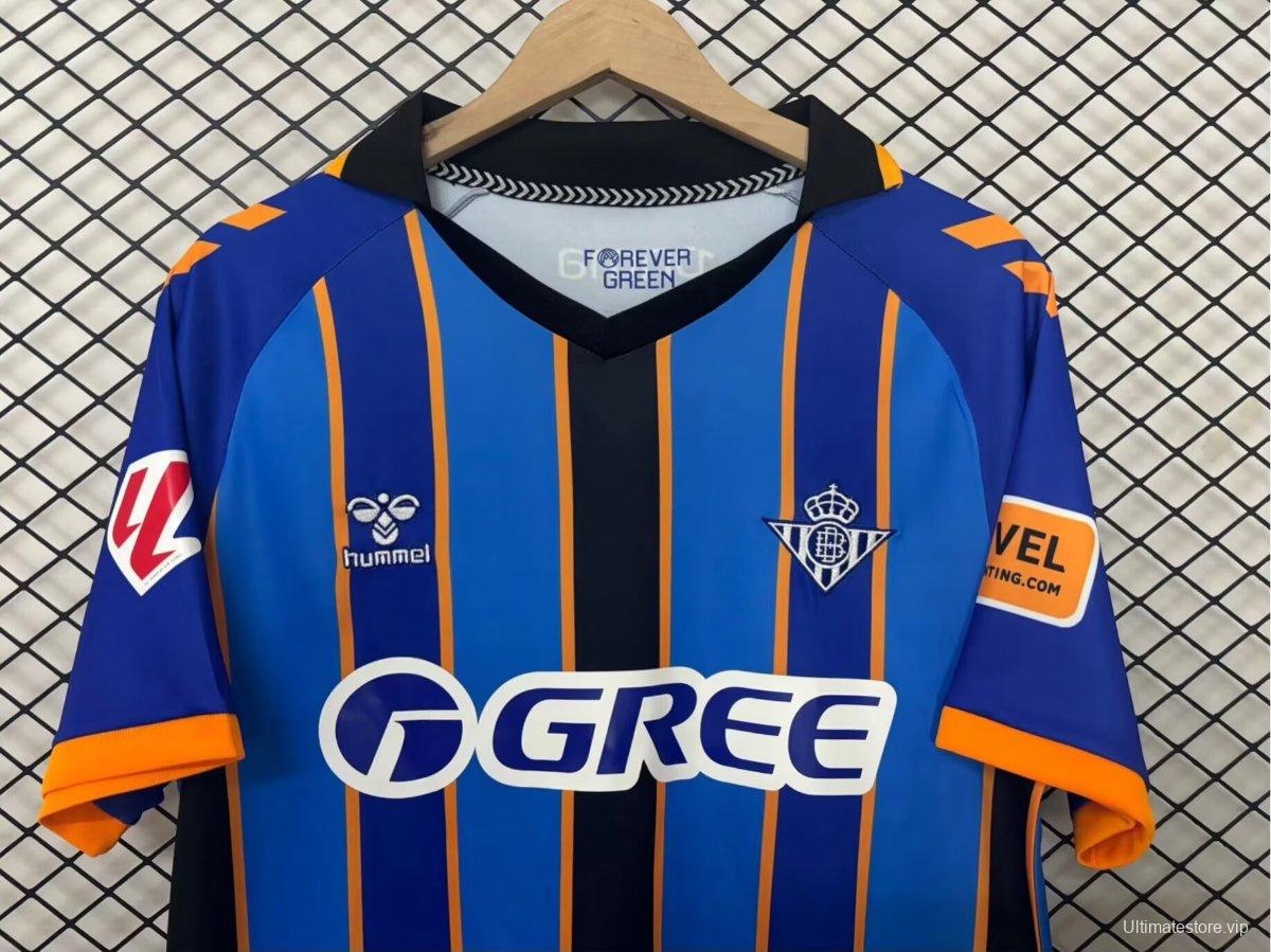 25/26 Real Betis Goalkeeper Blue Special Jersey