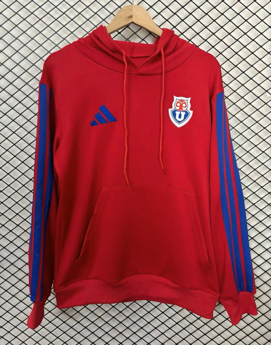 25/26 Club Universidad De Chile Red Hoodie
