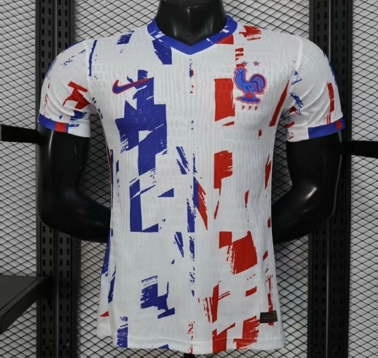2026 Player Version France White with Blue and Red Brushstrokes
Special Edition Jersey