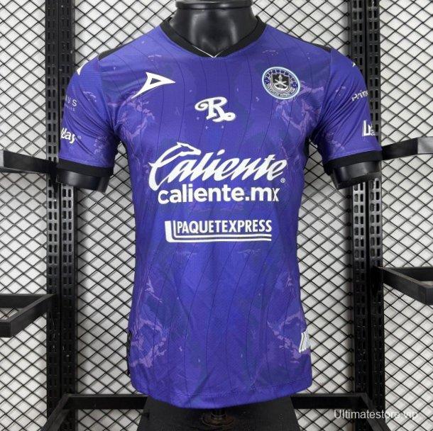 Player Version 25/26 Mazatlán FC Purple with Marble Wash Texture Jersey