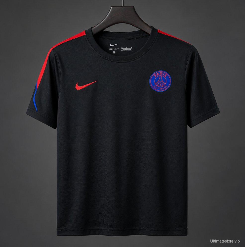 23/24 Paris Saint-Germain Black & Red Training Jersey