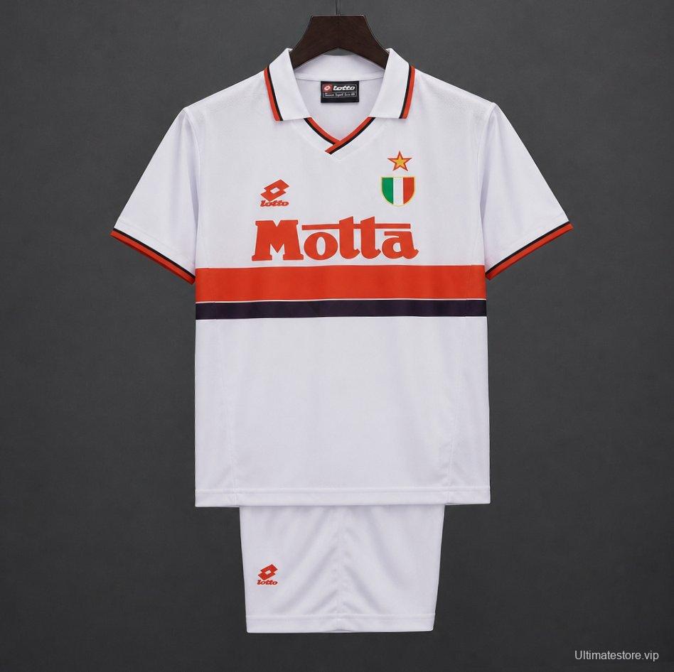 Retro Kids 93/94 AC Milan Away Jersey