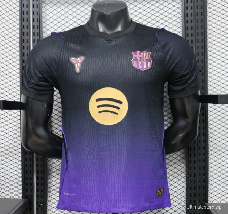 Player Version 26/27 FC Barcelona × Kobe Black & Purple  Special Edition Jersey