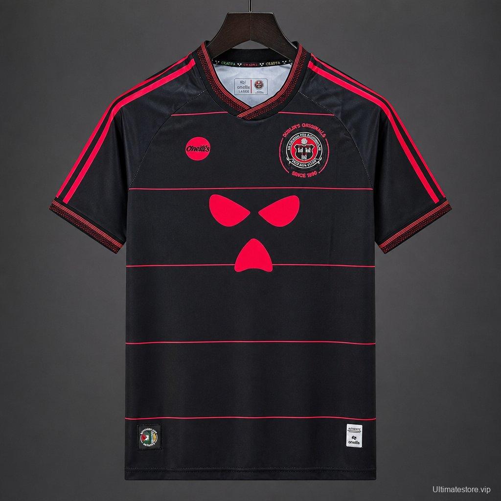 26/27 Bohemian FC x Kneecap Alternative Black Jersey