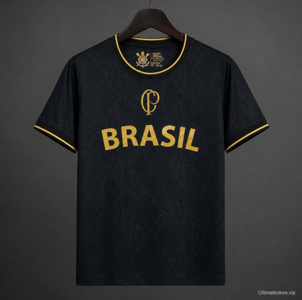 2026 Brazil x Corinthians Special Black Jersey