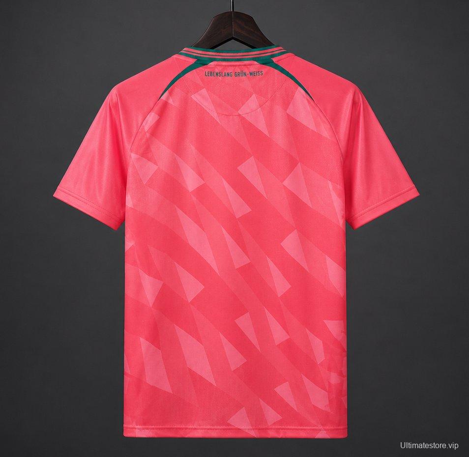 26/27 Werder Bremen Third Pink Jersey